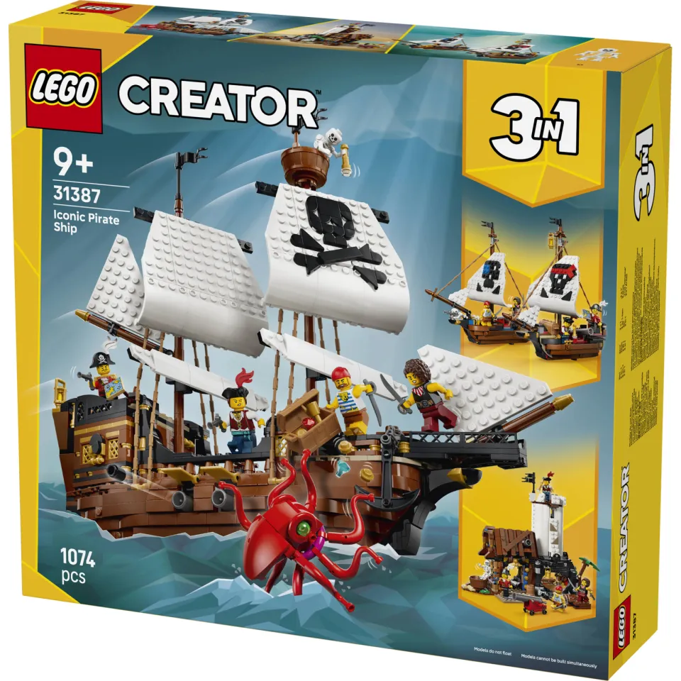 Lego Creator Klassiek piratenschip 31387, foto 3