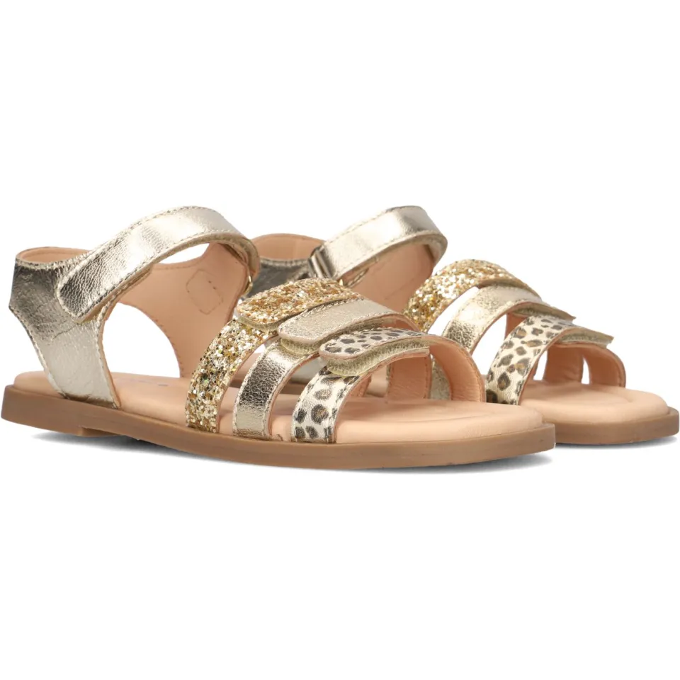 Ton & Ton Sandalen Lissa Goudkleurig, foto 3