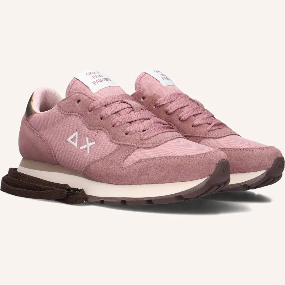 Sun68 Ally Solid lage sneaker roze, foto 6