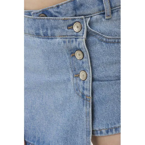 KIDS ONLY GIRL spijkerrok light blue denim, foto 6
