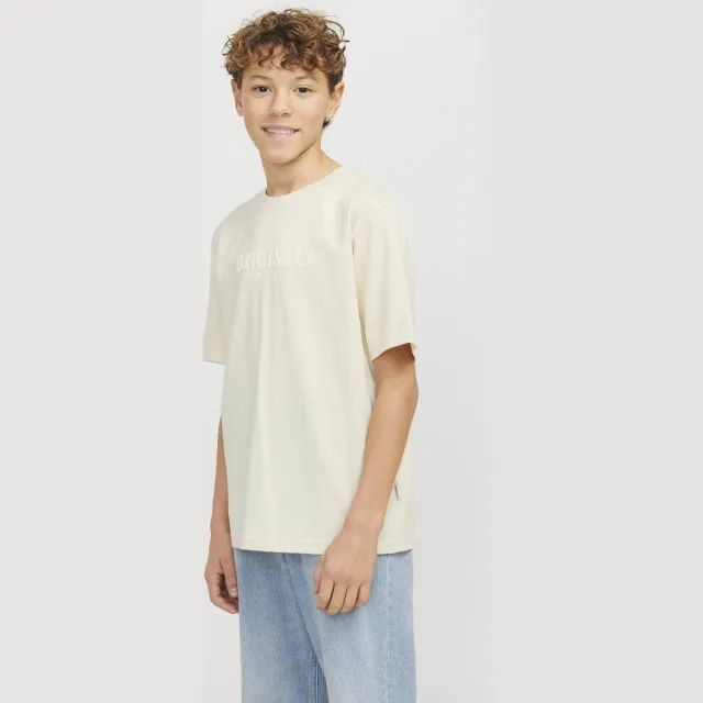 Jack & Jones Junior T-shirt ecru, foto 3
