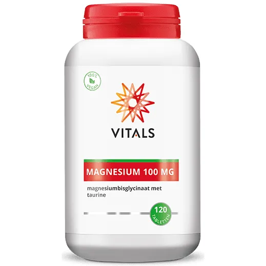 Vitals Magnesium Bisglycinaat 100mg tabletten, foto 3