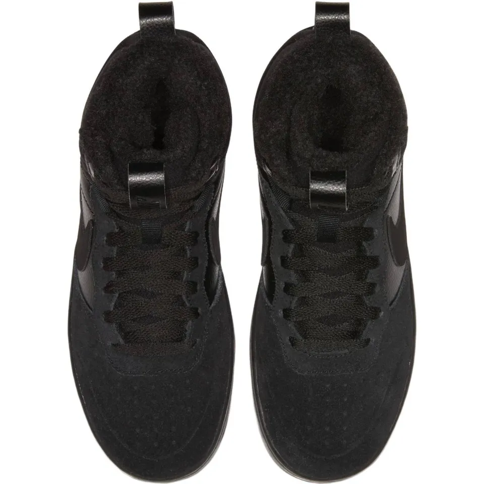 Nike Court Borough Mid 2 hoge sneakers zwart, foto 6
