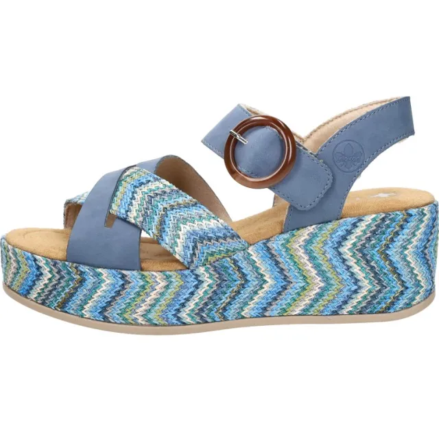 Rieker sandalen blauw, foto 2
