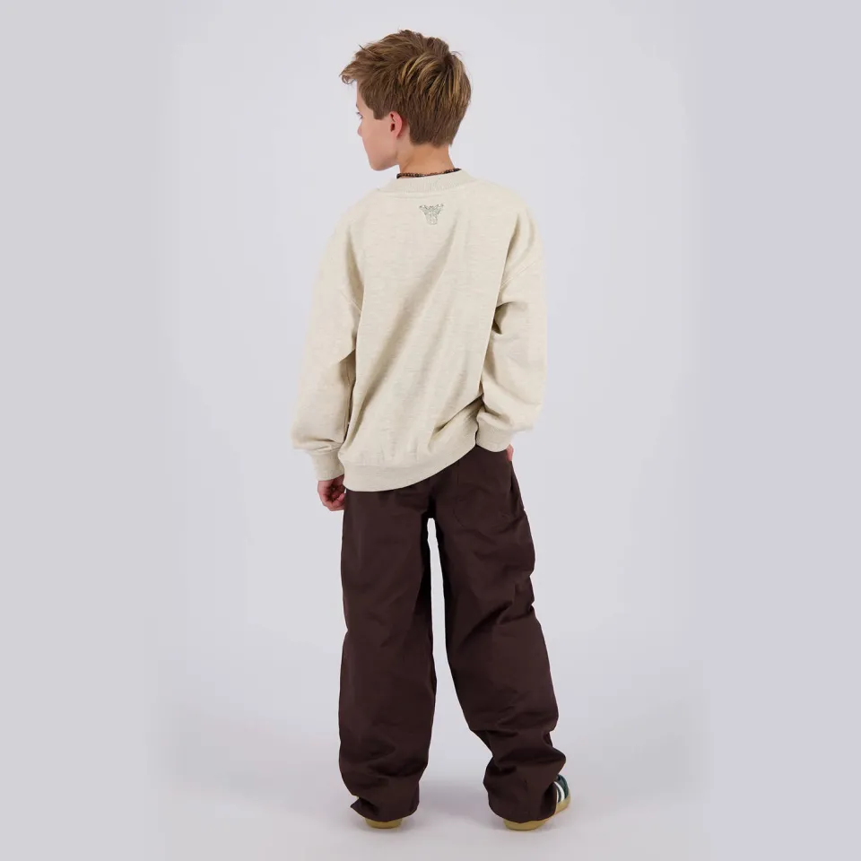 Vingino Silvio losse casual broek donkerbruin, foto 4