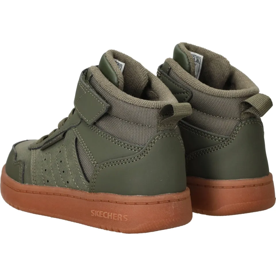 Skechers Quick Street hoge sneakers groen, foto 3
