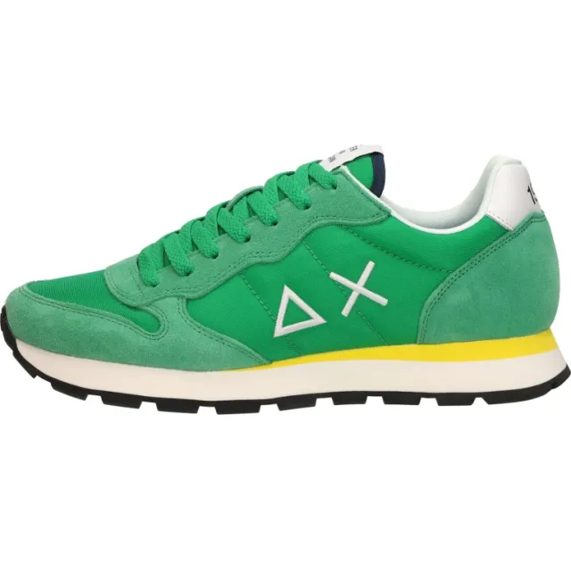 Sun68 Tom Solid lage sneakers groen, foto 2