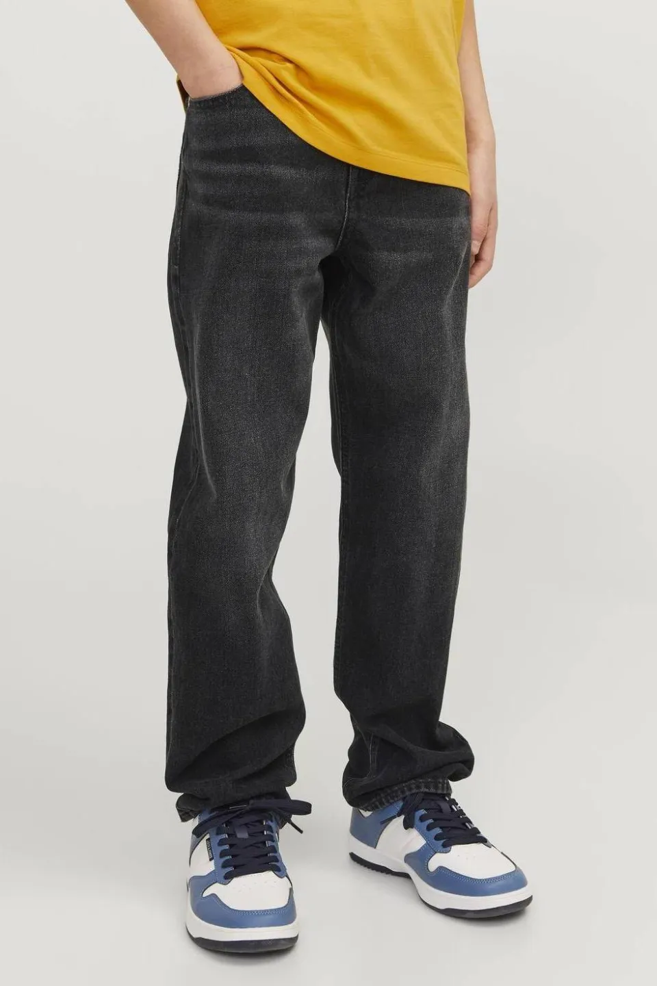 Jack & Jones JUNIOR relaxed fit jeans - black denim, foto 4