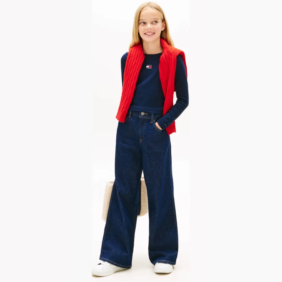 Tommy Hilfiger longsleeve donkerblauw, foto 3