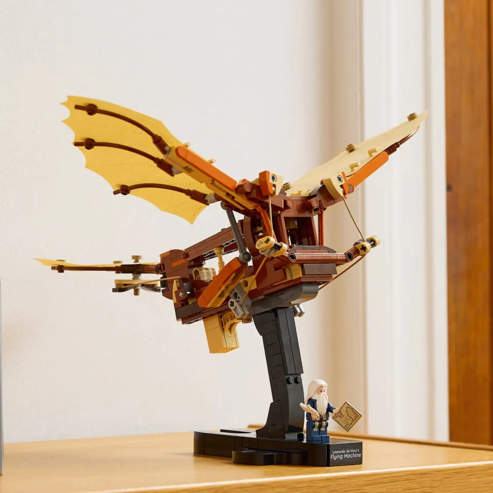 Lego Icons De vliegmachine van Leonardo da Vinci set 10363, foto 3