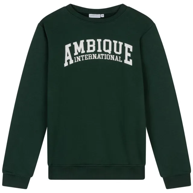 Ambique sweater donkergroen, foto 2
