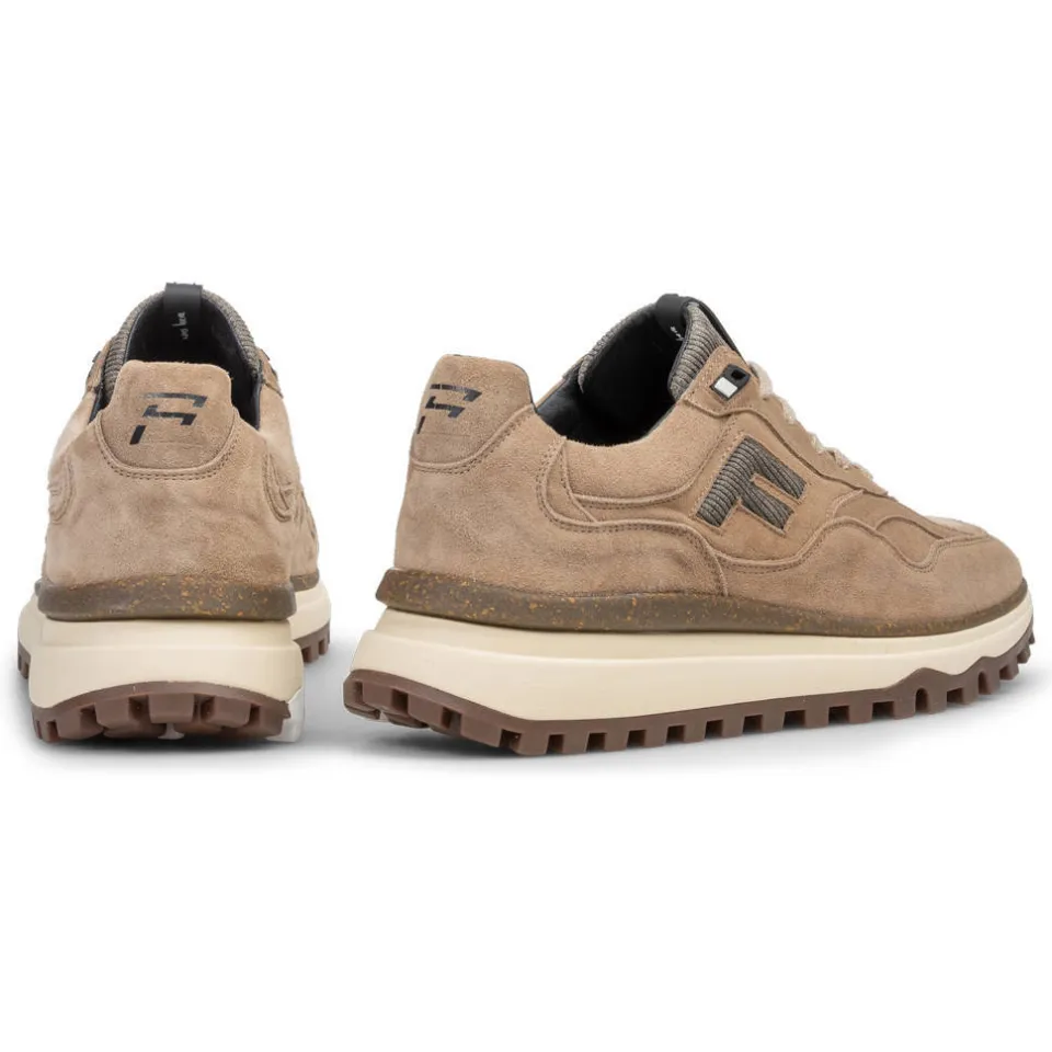 Floris Van Bommel De Gripper 01.40 suède sneakers lichtbruin licht bruin, foto 4