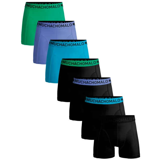 Muchachomalo Heren 7-pack Boxershorts Veelkleurig