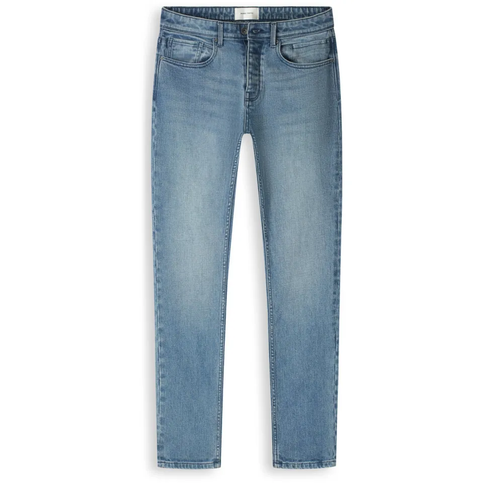 Pure Path Ryan slim fit jeans denim mid blue, foto 2