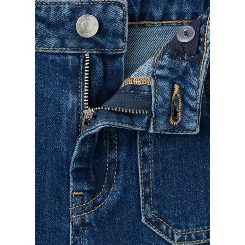 Mango Kids flared jeans met studs - donkerblauw, foto 5