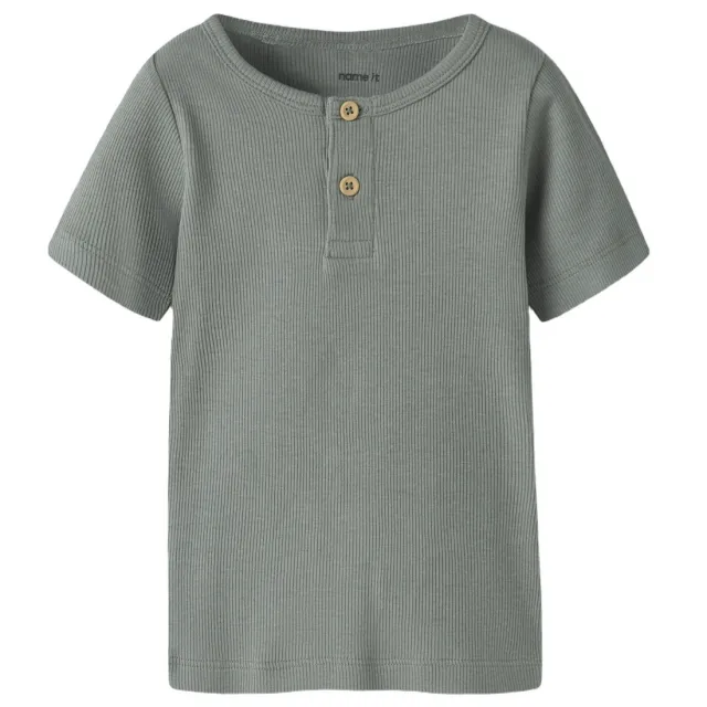 NAME IT MINI T-shirt grijsgroen