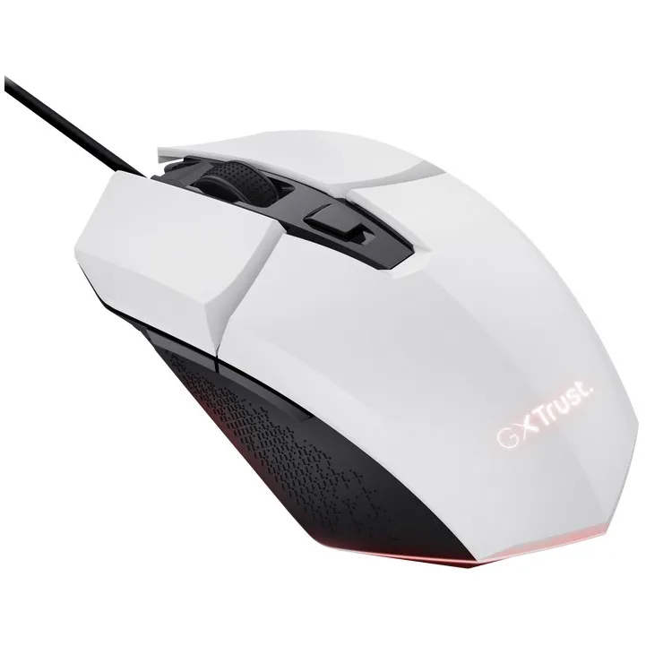 Trust GXT 109W Felox verlichte gaming muis wit, foto 3