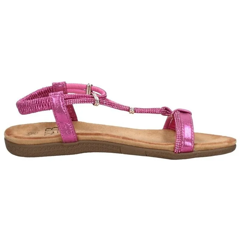 Sub55 Comfortabel sandalen fuchsia