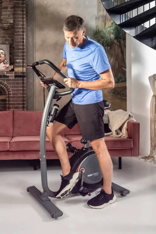 Flow Fitness Turner DHT500 hometrainer zwart, foto 3