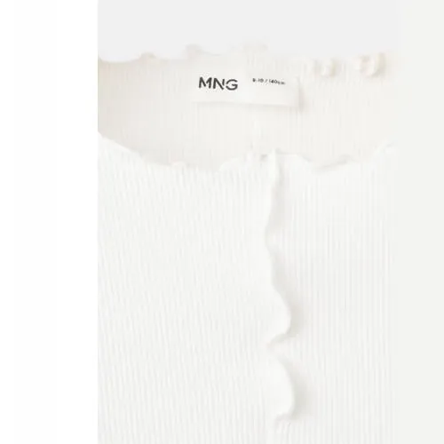 Mango Kids longsleeve wit, foto 5