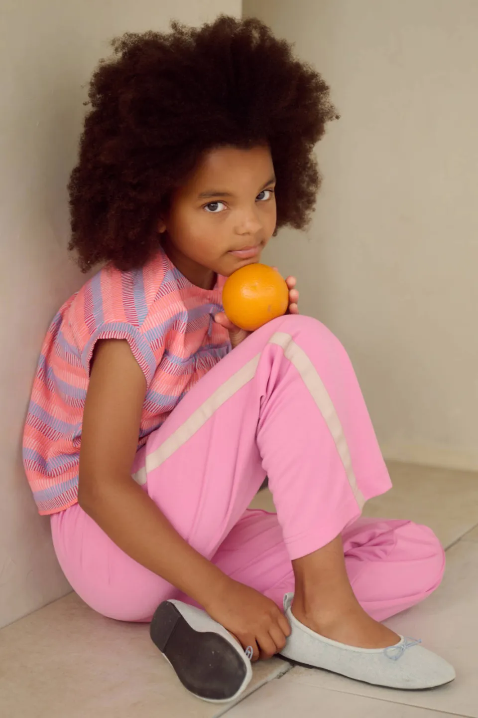 Nono regular casual broek roze, foto 3