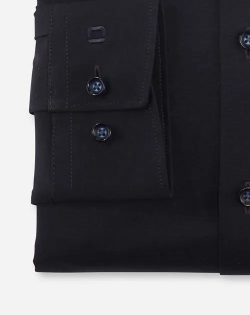 Olymp jersey overhemd 24/7 - Luxor modern fit donkerblauw marine, foto 5
