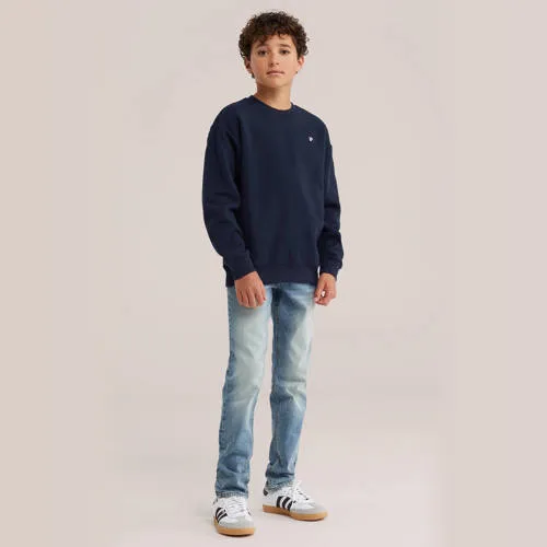 WE Fashion sweater - donkerblauw, foto 3