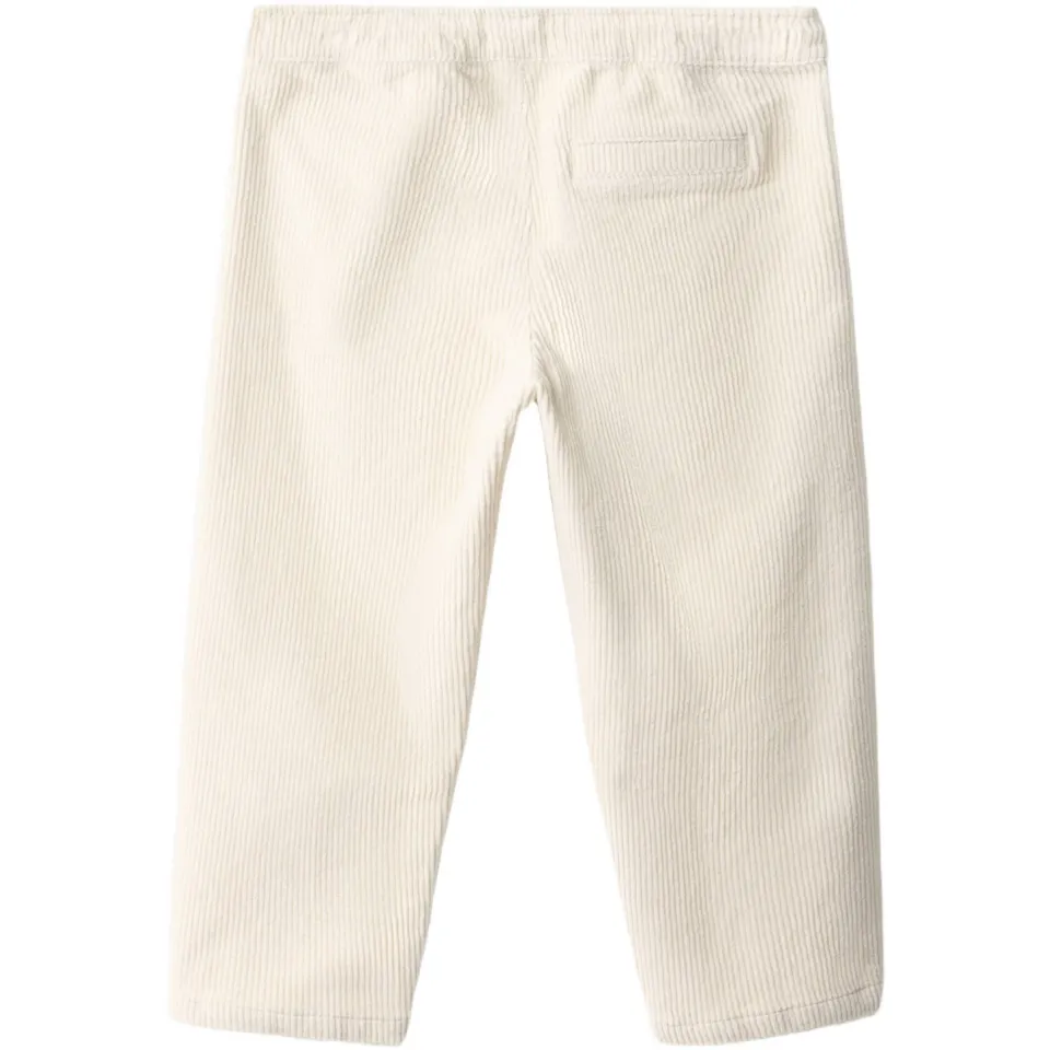 Mango Kids corduroy broek beige, foto 3