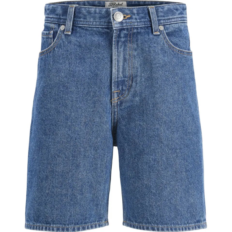 JJ Rebel JUNIOR baggy jeansshort medium blue denim, foto 2