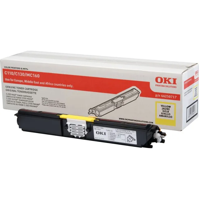Oki 44250717 Toner Geel
