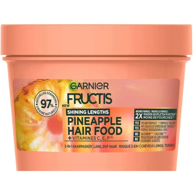 Garnier Fructis Hair Food Pineapple 3-in-1 haarmasker