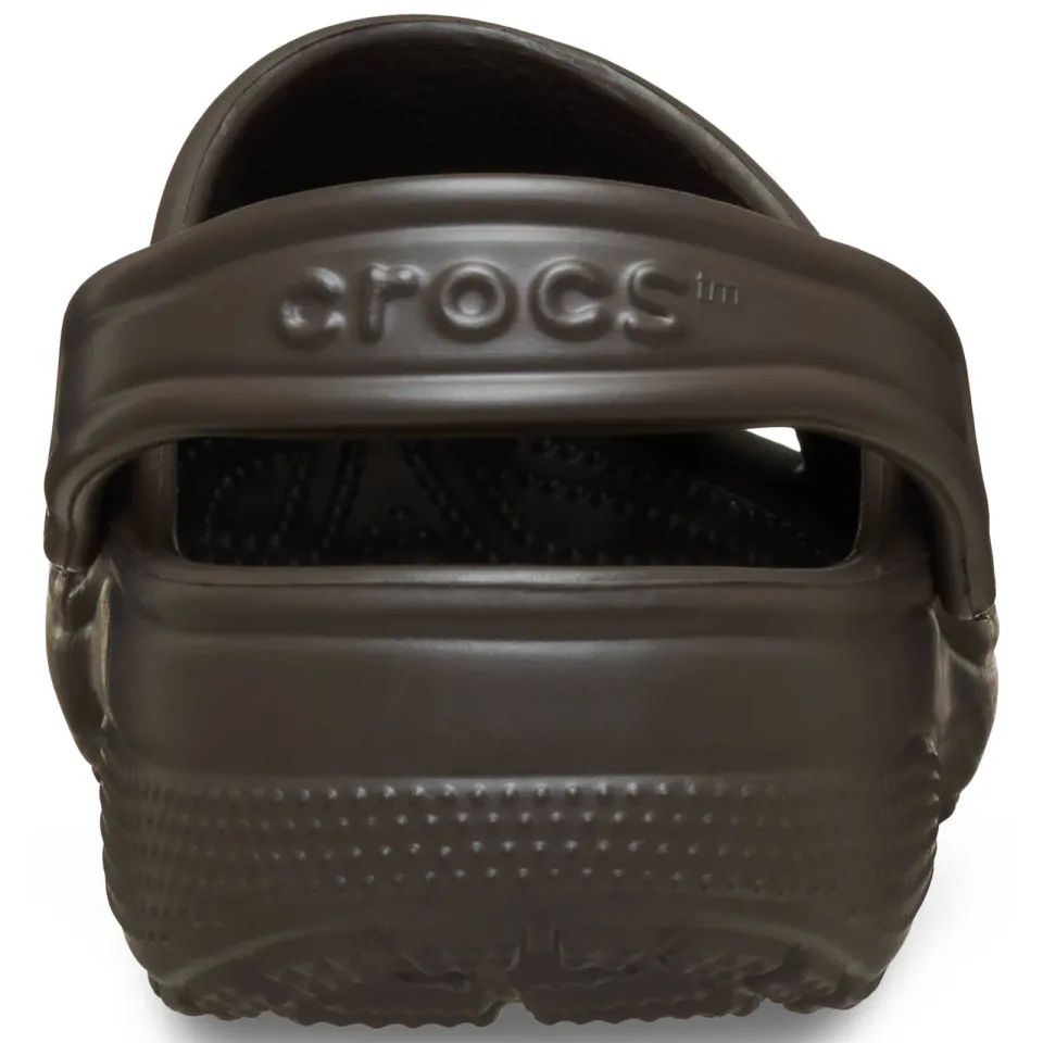 Crocs Classic clog donkerbruin bruin/zwart, foto 3