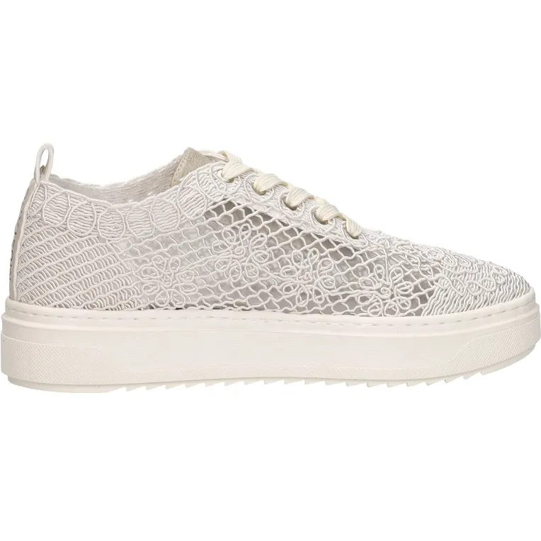 Mustang lage sneaker beige