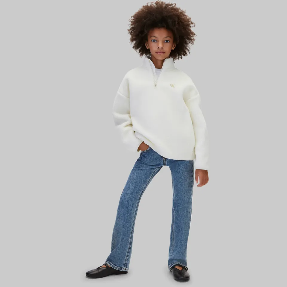 Calvin Klein regular waist flared jeans - mediumblauw