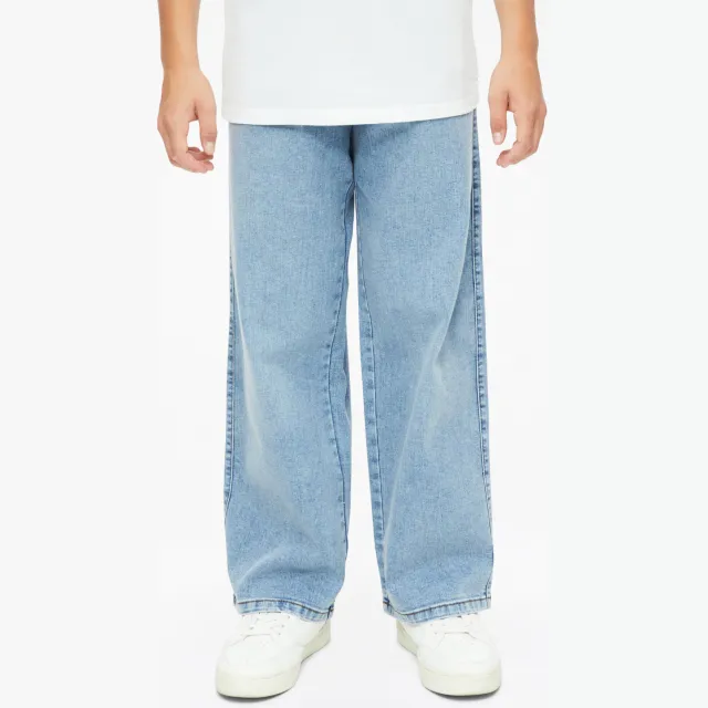s.Oliver baggy wide leg jeans - lichtblauw, foto 4