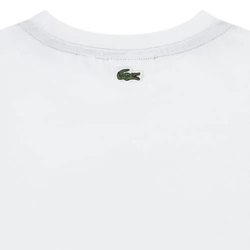 Lacoste t-shirt wit logo, foto 3