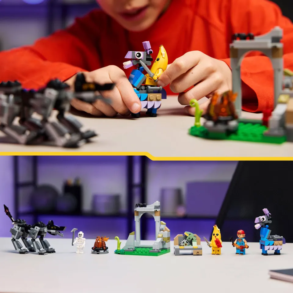 Lego Fortnite Peely en Sparkplugs Kamp Bouwset 77075, foto 5