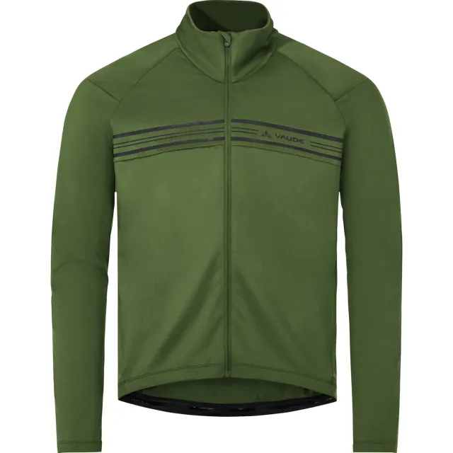 Vaude Posta L/S Tricot II fietsshirt olijfgroen, foto 2