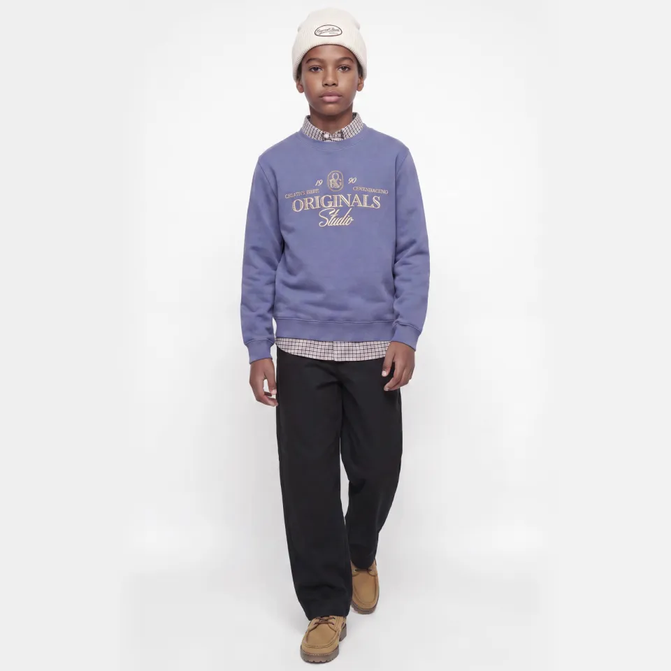 Jack & Jones barrel casual broek zwart