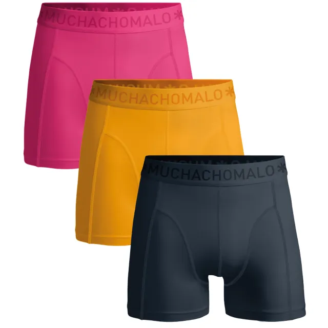 Muchachomalo Heren 3-pack Boxershorts Veelkleurig