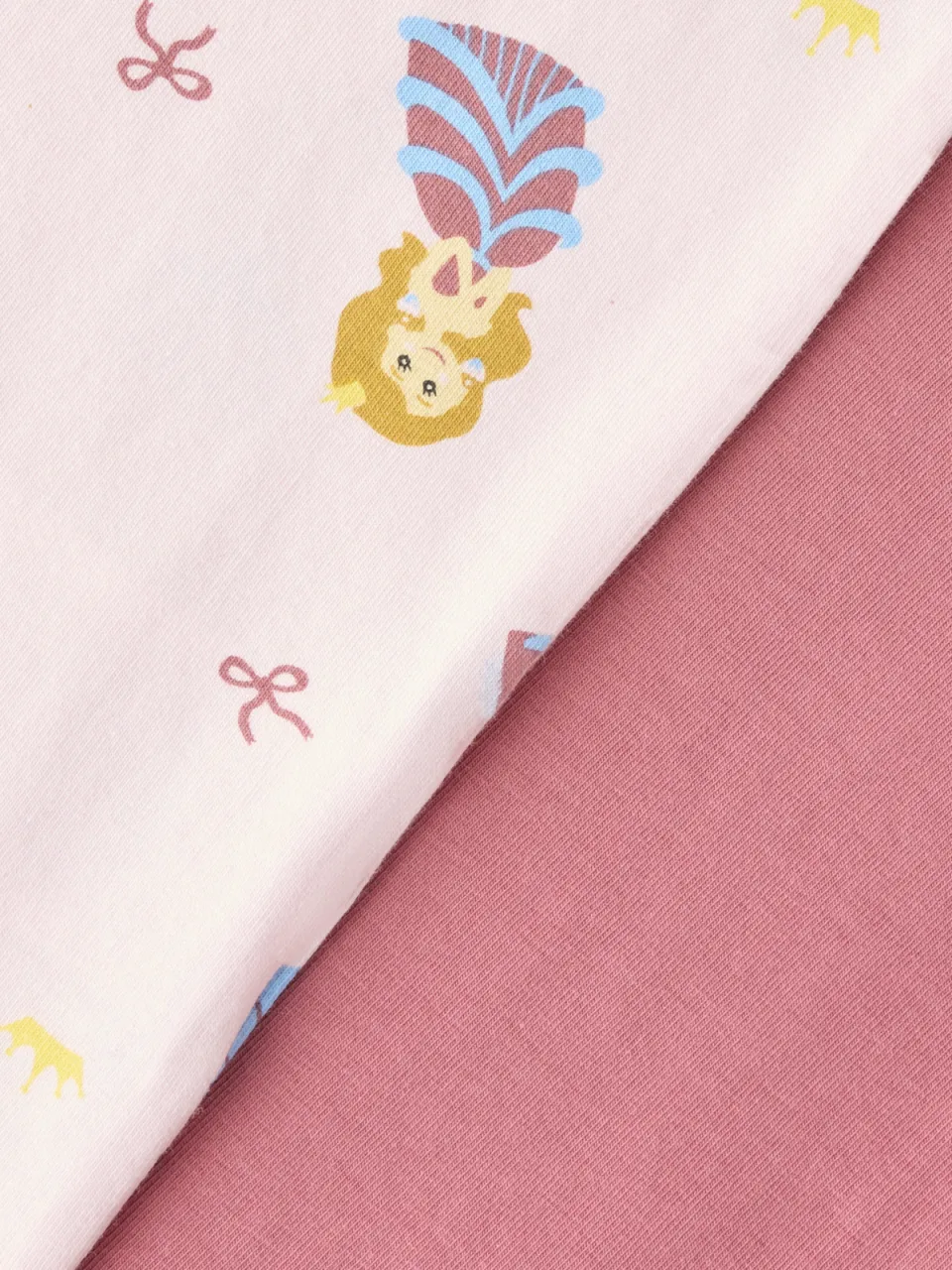 NAME IT MINI hemden met print set van 2 roze, foto 4