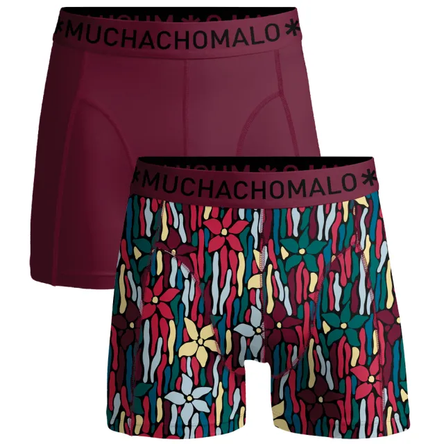 Muchachomalo Jongens 2-pack Boxershorts Veelkleurig