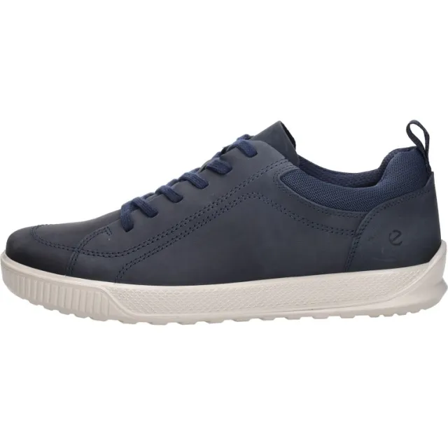 Ecco Byway lage sneakers blauw