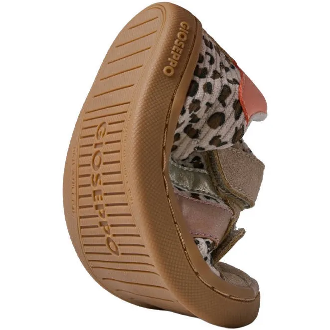 Gioseppo sneakers met panterprint - beige, foto 5