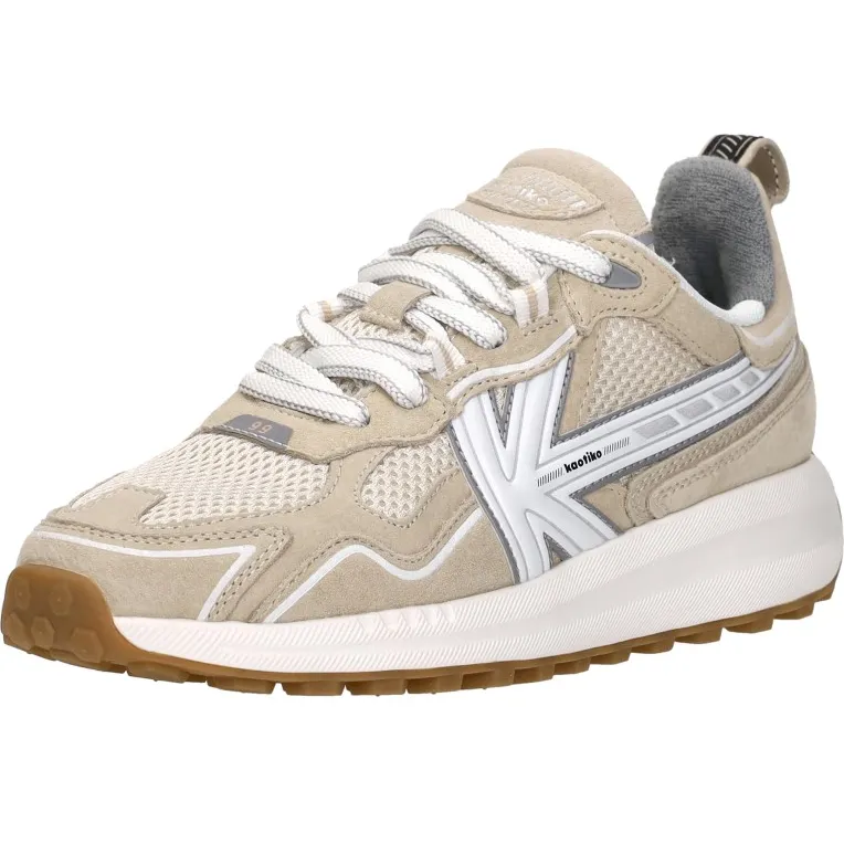 Kaotiko Detroit Tech lage sneakers beige, foto 3