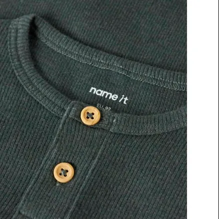 NAME IT MINI longsleeve grijsgroen, foto 4