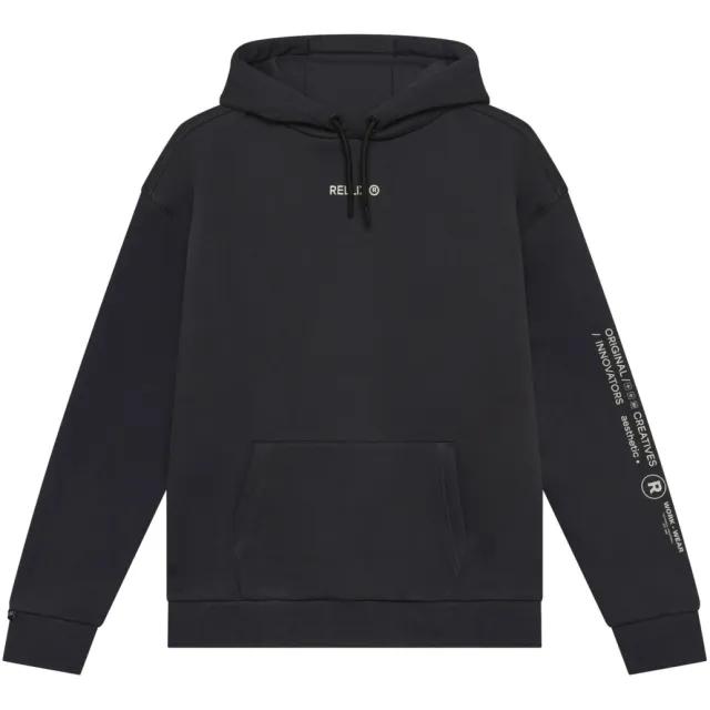 Rellix oversized hoodie met logo - zwart, foto 2