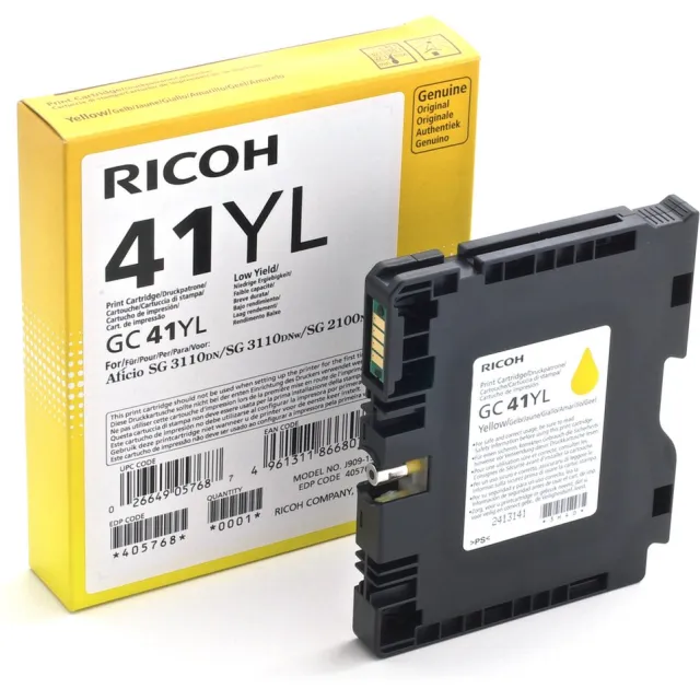 Ricoh 405768 RICOH SG2100N INK YEL Geel