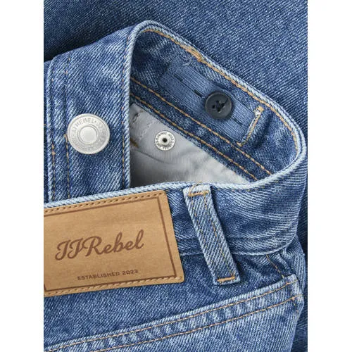 JJ Rebel JUNIOR baggy jeansshort medium blue denim, foto 8