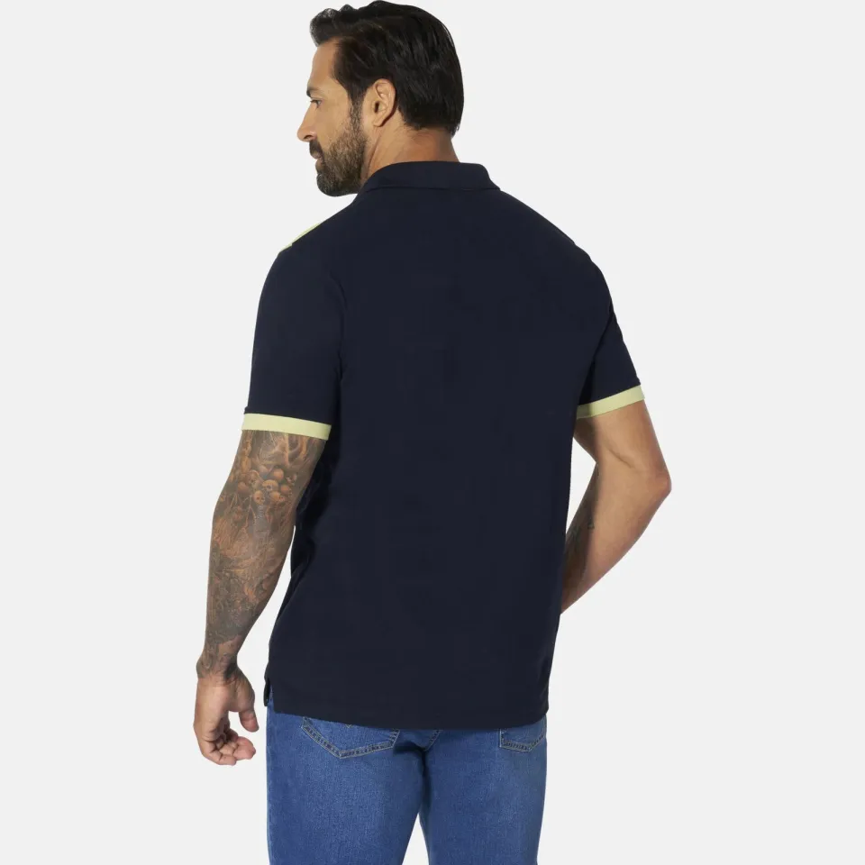 Jan Vanderstorm +FIT Collectie regular polo Plus Size JARAR lichtgroen, foto 5